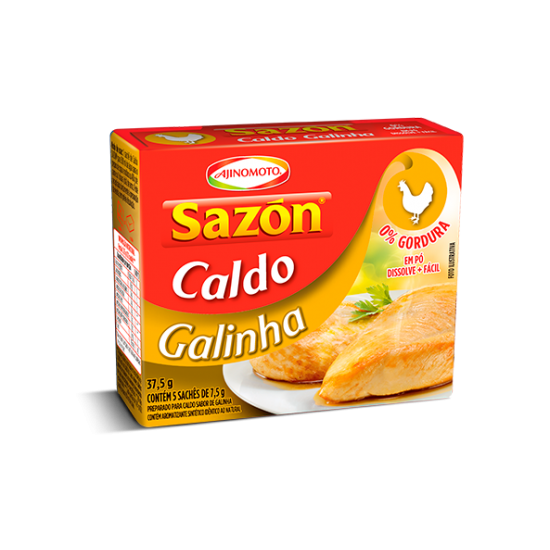 CALDO GALINHA SAZON  37,5G