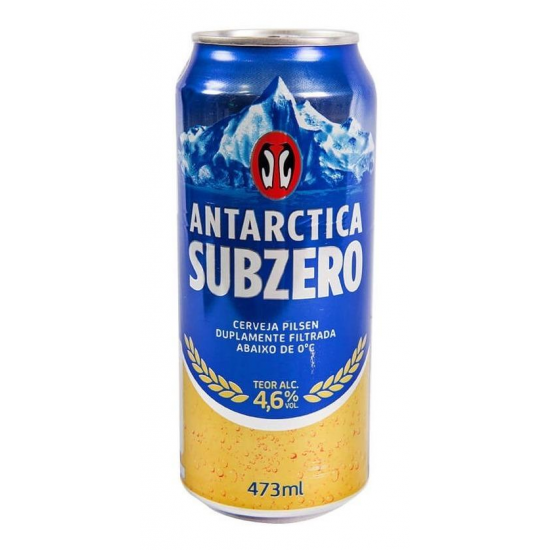 Cerveja Antarctica Subzero Lt 473ml