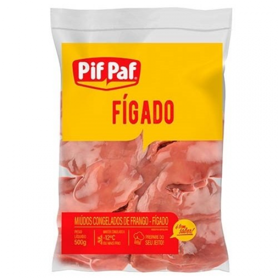 FIGADO DE FRANGO PIF PAF 500G