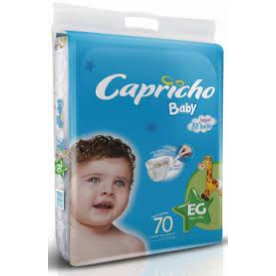 FRALDA CAPRICHO BABY SUPER JUMBO EG 3X70