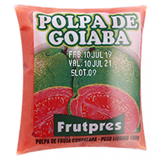 POLPA DE GOIABA FRUTPRESS 100GR