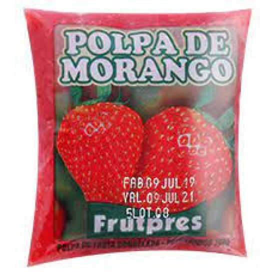 POLPA DE MORANGO FRUTPRESS 100GR