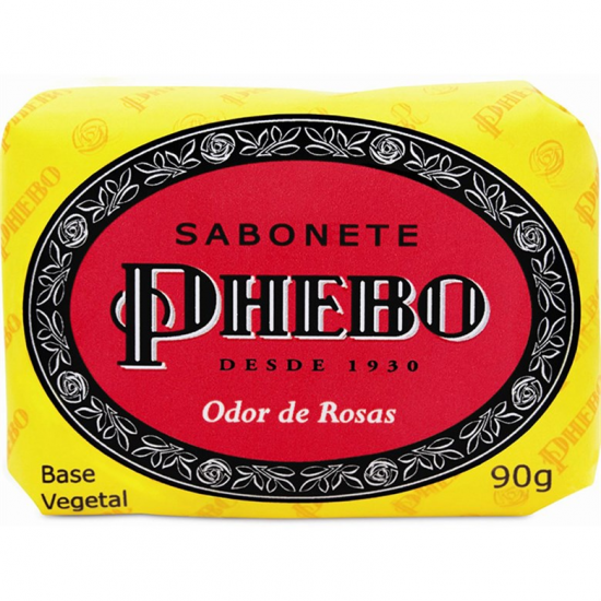 SABONETE PHEBO 90G ODOR DE ROSAS