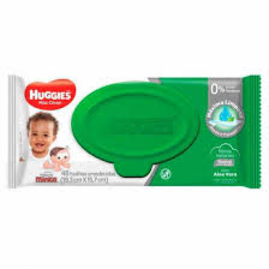 TOALHAS UMED.  HUGGIES ONE & DONE C/48