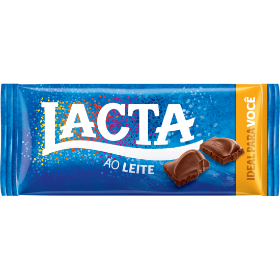 CHOCOLATE LACTA TAB 90GR AO LEITE