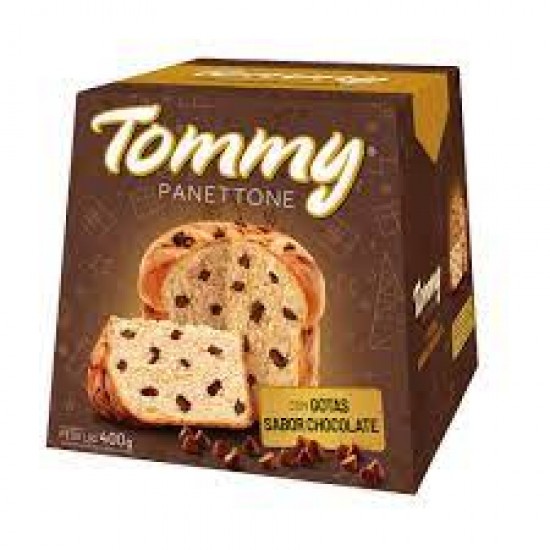 PANETTONE GOTAS CHOCOLATE TOMMY 400G