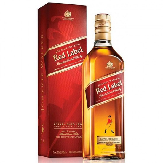 WHISKY  RED LABEL 8 ANOS 1 L