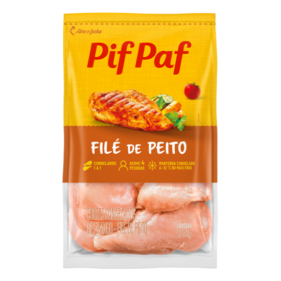 FILE DE PEITO FRANGO PIF PAF IQF 1KG