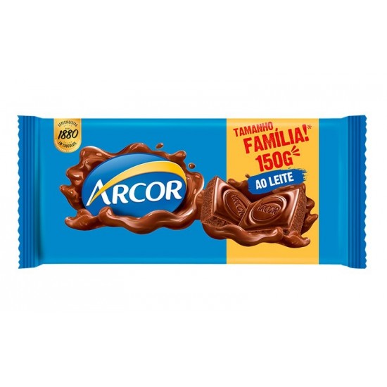 CHOCOLATE ARCOR TAB ARCOR LEITE 150G
