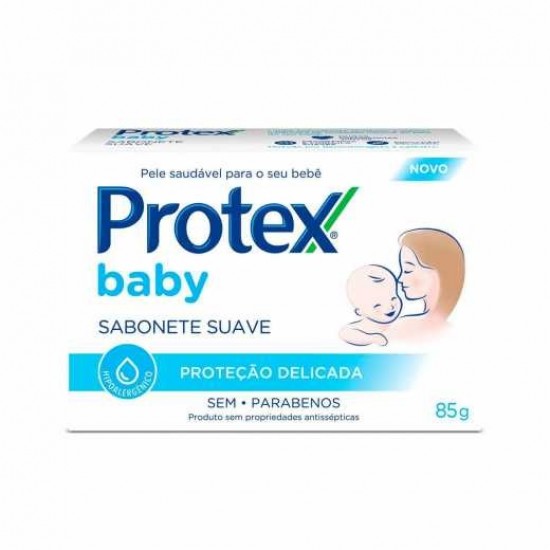SABONETE PROTEX 85 BABY PROT DELICADA CX 06