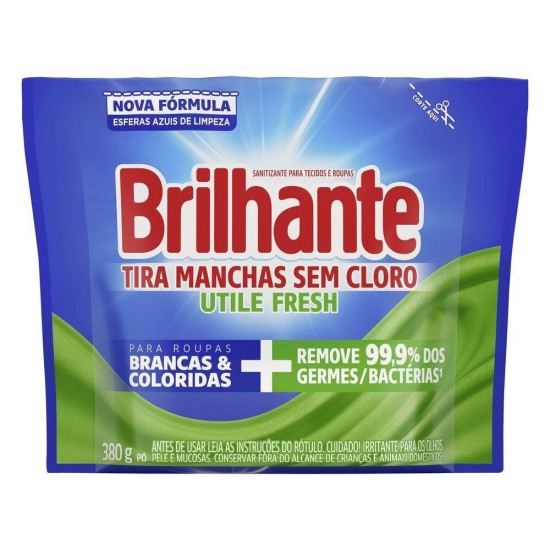 TIRA MANCHAS BRILHANTE PO SANITI UT FRESH 28/380