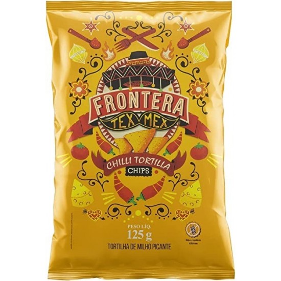 TORTILHA FRONTERA CHIPS PICANTE 125G