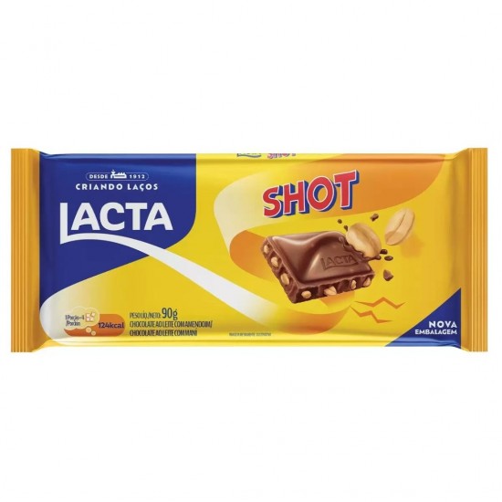 CHOCOLATE  LACTA 80GR SHOT