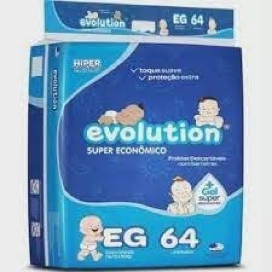 FRALDA EVOLUTION HIPER EG 64T