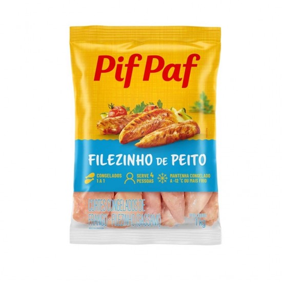 FILEZINHO PEITO DE FRANGO  PIF PAF  IQF 1KG