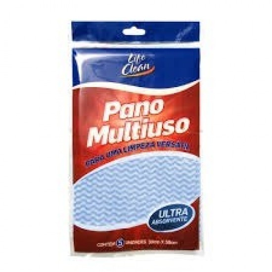 PANO M.USO LIFE CLEAN AZ 5UN	
